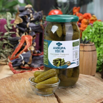 El Yapımı Kornişon Turşusu Net 750gr