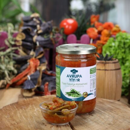 El Yapımı Taze Fasulye Konservesi Net 750gr